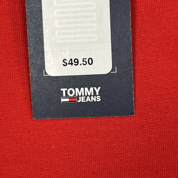 Tommy Hilfiger Men’s Cotton Flag T-Shirt Size M–XL Red -Multi Short Sleeve - Picture 6 of 10